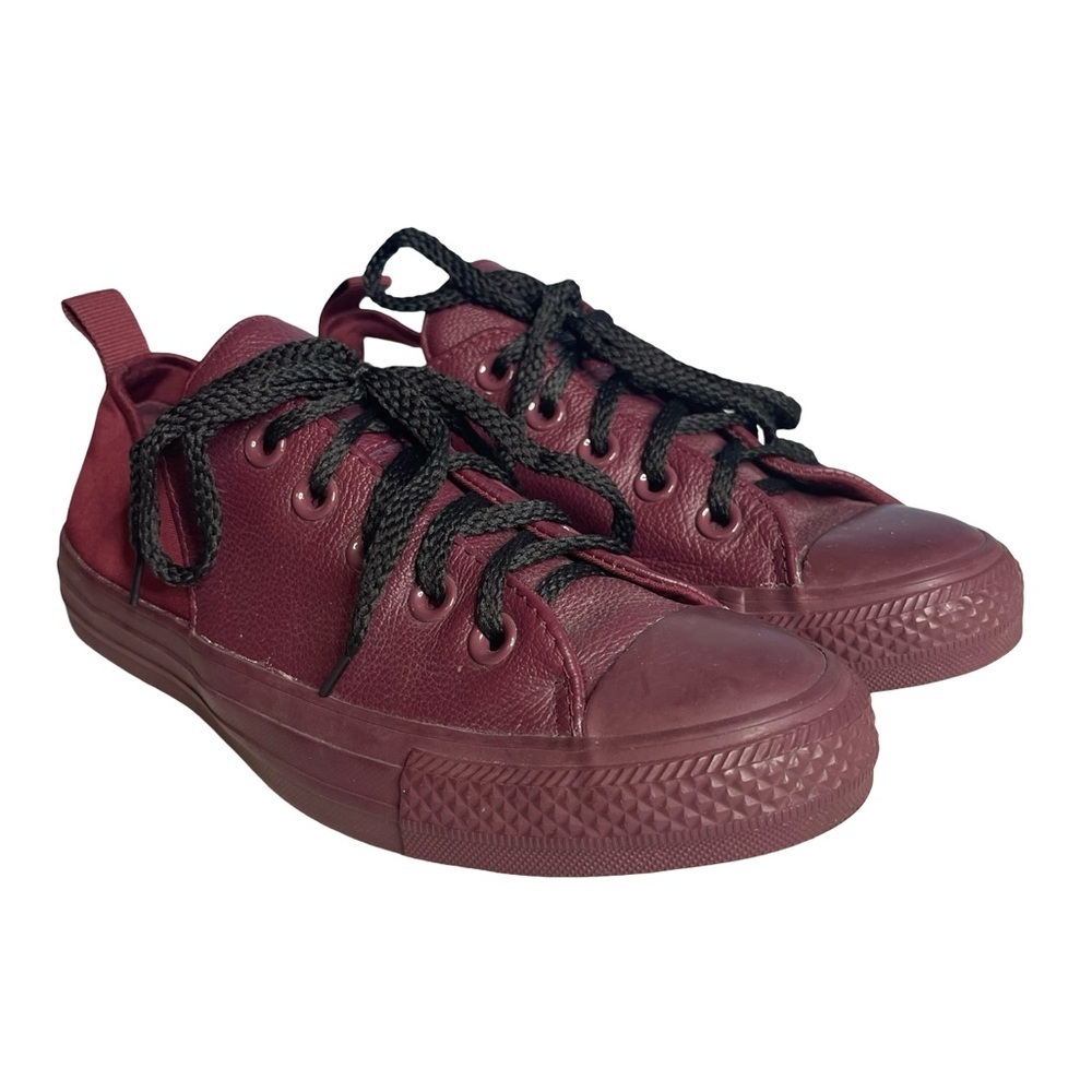 Converse  Chuck Taylor All Star Madison low-top sneakers burgundy leather size 6